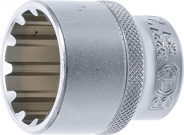Steckschlüssel-Einsatz Gear Lock | Antrieb Innenvierkant 12,5 mm (1/2") | SW 27 mm
