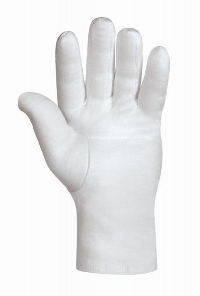 Baumwolltrikot-Handschuhe mit Schichtel, "MITTELSCHWER" Plus