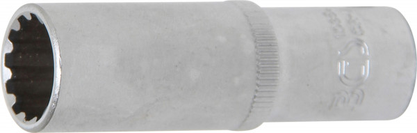 Steckschlüssel-Einsatz Gear Lock, tief | Antrieb Innenvierkant 10 mm (3/8") | SW 14 mm