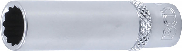 Steckschlüssel-Einsatz Zwölfkant, tief | Antrieb Innenvierkant 6,3 mm (1/4") | SW 9 mm