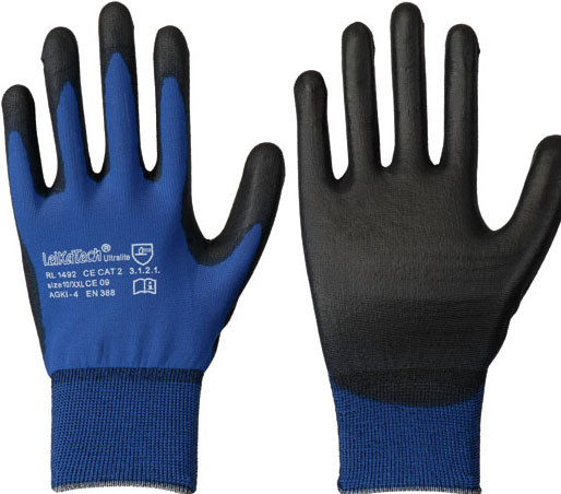 Ultra-Lite Nylon-Feinstrick Handschuh PU-Beschichtung